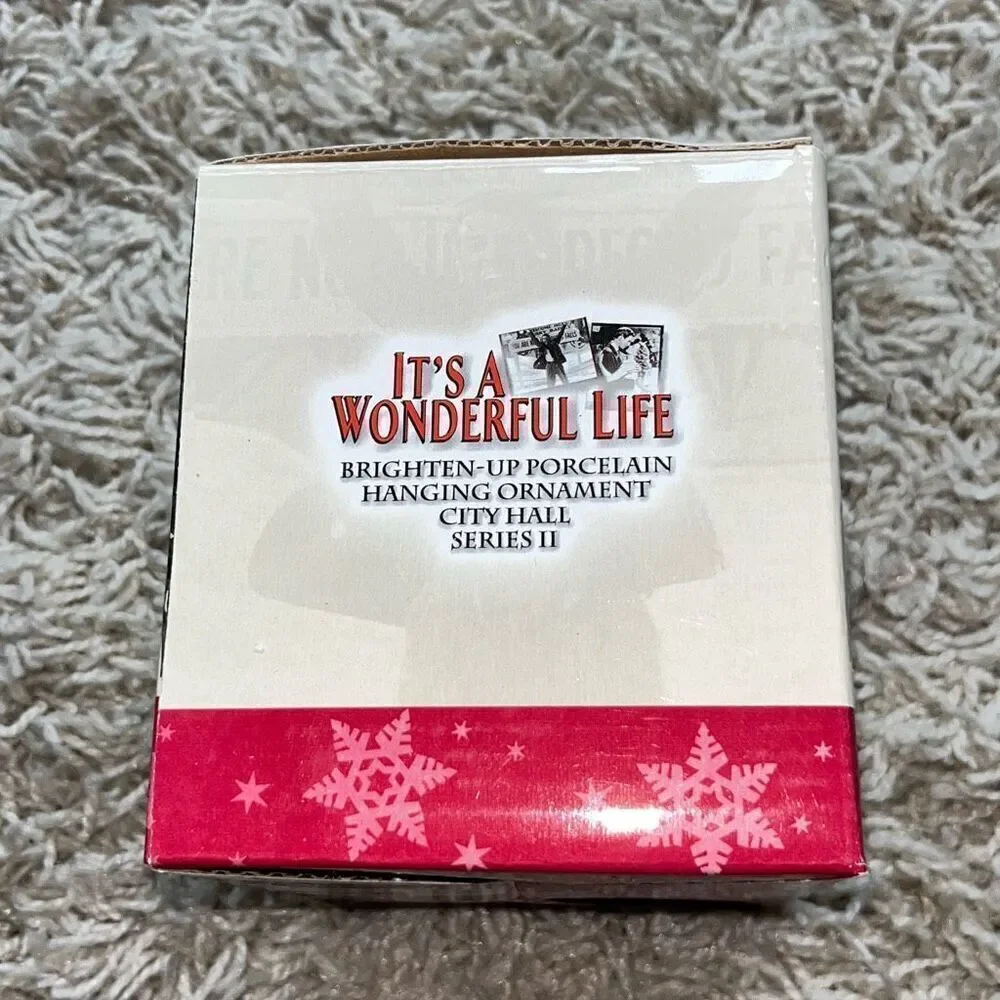 Enesco It's a Wonderful Life City Hall Series II Christmas Ornament 113364